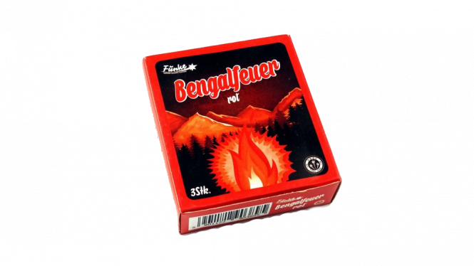 Funke Bengalfeuer Rot 