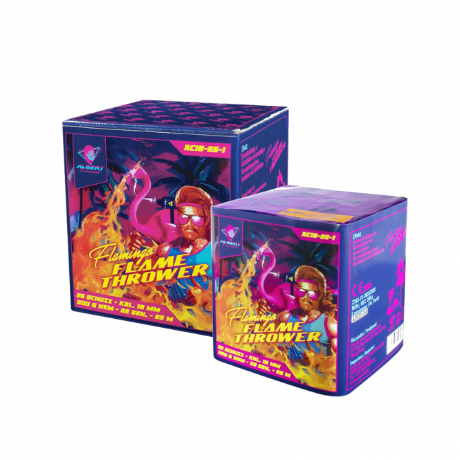 Albert Flamingo Flamethrower 